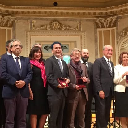 Photo from the Medalla de Oro Ceremony in 2017