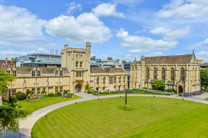 Mansfield college campus