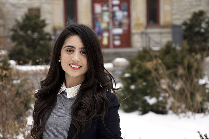 Maryam Khalil 21 at Dickinson College.