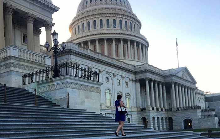 Olivia Termini '19 is spending summer 2018 as an intern on Capitol Hill.