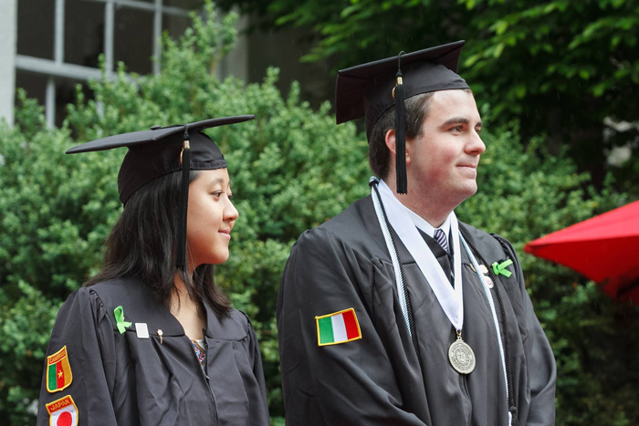 Jiyeong "Faith" Park and Ian Hower are two of many members of the class of 2016 launching international careers.