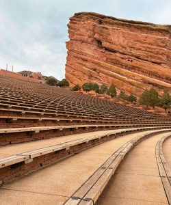 Dickinson at Red Rocks Amphitheatre