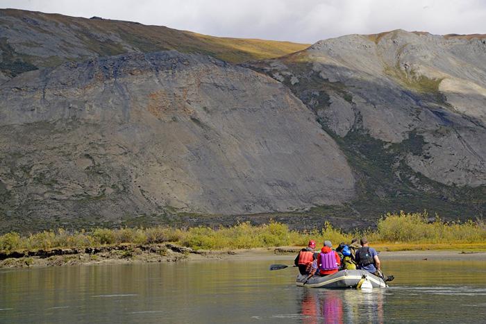 rafting in the arctic