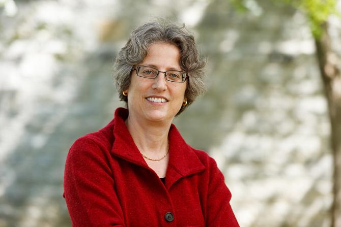 Photograph of Dickinson College President Nancy Roseman.