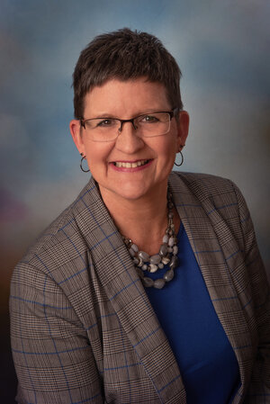 Photograph of Barrie Ann George, VP of Development and Communications at Safe Harbour