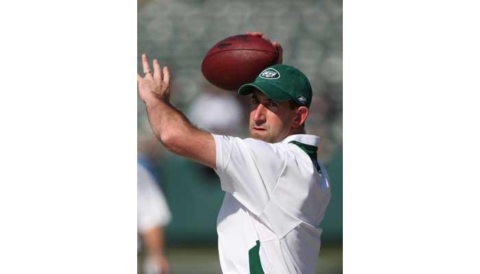 Jet-setter Scott Cohen '91 plays a little ball. At Dickinson, Cohen was a varsity receiver for the team that won the Centennial Conference title three years in a row.