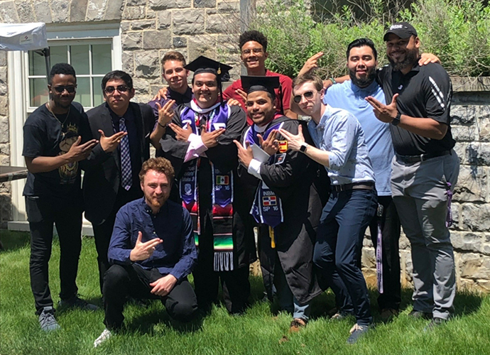Thanks to the dedication of the brothers of Sigma Lambda Beta, they are now part of an official chapter of the fraternity.