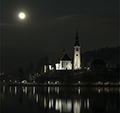 Slovenia at night