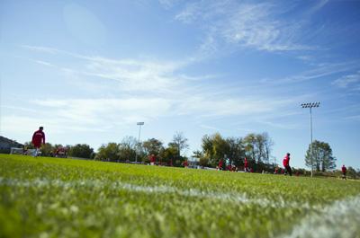 Dickinson opens new soccer complex.