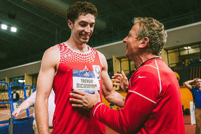 trevor richwine and coach Don Nichter