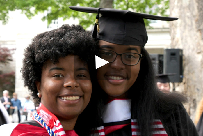 Twin Sister Graduates Reflect on Dickinson