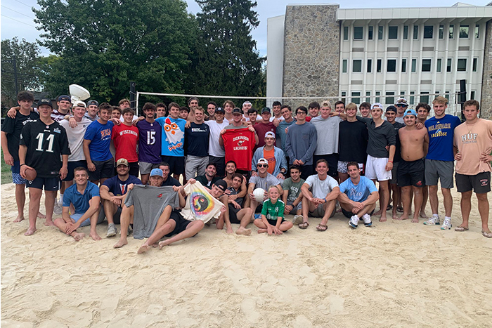 Volleyballathon group photo by dave webster