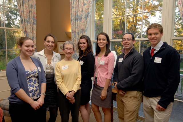 Alpha Chapter of Phi Beta Kappa tutors, 2010