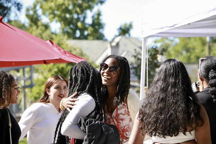 Dickinson women gather for the 2022 Women of Color Summit. The 2023 Women of Color Summit is one of many events Dickinson is hosting in March to recognize  Women's History Month.