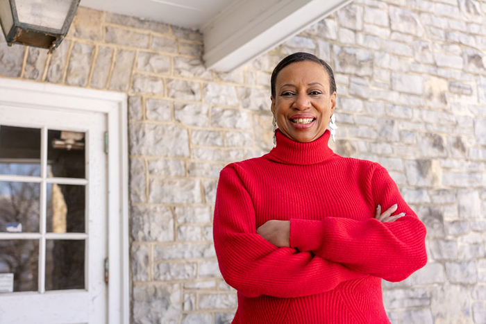 Yvette Davis, director of Dickinson's Popel Shaw Center for Race & Ethnicity. Photo by Dan Loh.