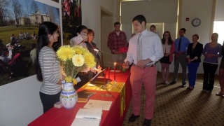 Sigma Delta Pi Induction Ceremony 2012 2