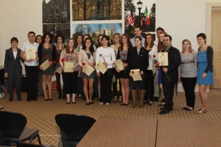 Sigma Delta Pi Induction Ceremony 2011 9