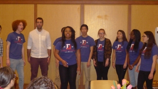 Dtones perform at closing dinner