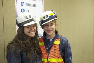 ERSC Patriot Coal Mine WV, 2 students