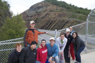 ERSC Patriot Coal Mine WV, student group 2