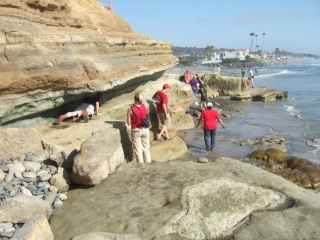 ERSC, California, rock formation