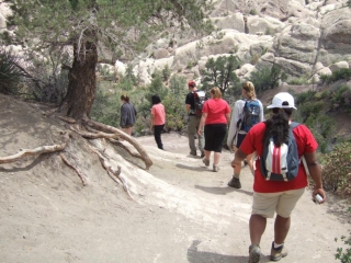 ERSC California students walking