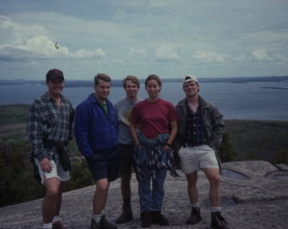 New England students and water