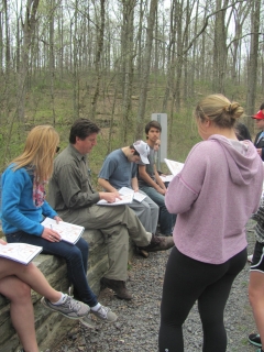 ERSC Gettysburg Class Trip Students