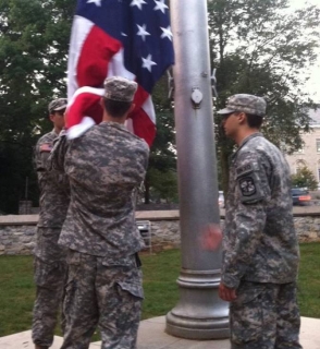 Bmb cg raising flag