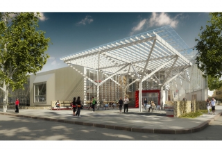 Kline entrance rendering