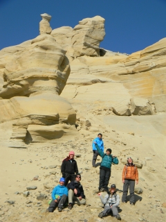 ERSC Baffin Island Prof Key and Students