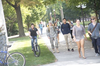 Campus biking